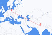 Flights from New Delhi, India to Zielona Góra, Poland