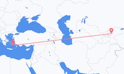 Flights from Andijan, Uzbekistan to Astypalaia, Greece