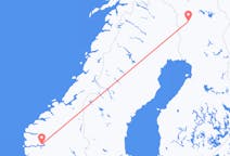 Flights from Sogndal, Norway to Kittilä, Finland