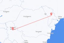 Vluchten van Chisinau, Moldavië naar Belgrado, Servië