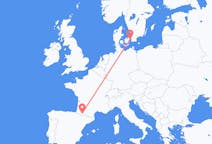 Flights from Copenhagen to Lourdes