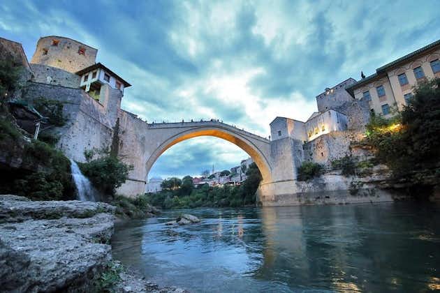 Tour di gruppo di un'intera giornata Cascate di Mostar e Kravica da Dubrovnik