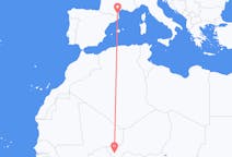 Flights from Niamey to Perpignan