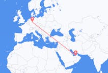 Flights from Abu Dhabi, United Arab Emirates to Kassel, Germany
