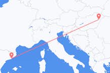 Flights from Barcelona to Debrecen