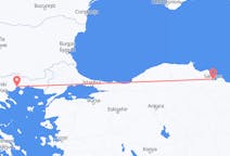 Flyreiser fra Samsun, Tyrkia til Kavala Prefecture, Hellas