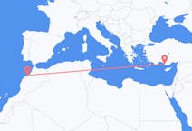 Flyreiser fra Casablanca, Marokko, til Gazipaşa, Marokko