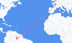 Flyreiser fra Manaus, Brasil til Brive-la-gaillarde, Frankrike