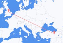 Flights from Erzincan, Turkey to Nottingham, the United Kingdom