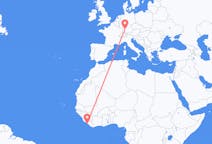 Flights from Monrovia to Stuttgart