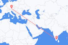 Flyrejser fra Madurai til Salzburg