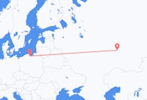 Flights from Nizhnekamsk, Russia to Gdańsk, Poland