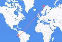 Flights from Lima, Peru to Leknes, Norway