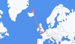 出发地 冰岛出发地 索斯霍恩目的地 法国雷恩的航班