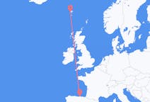 Flights from Santander to Sørvágur
