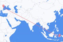 Flyreiser fra Ambon, Maluku, Indonesia til Constanța, Romania
