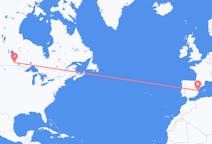 Flights from Winnipeg, Canada to Valencia, Spain