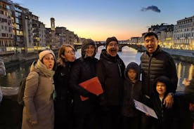Kinderfreundliche Tour durch Florenz bei Nacht mit Gelato & Pizza