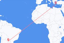 Flights from Asunción to Santorini
