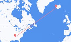 出发地 美国图珀洛目的地 冰岛雷克雅维克的航班