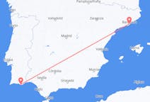 Flights from Barcelona to Faro District