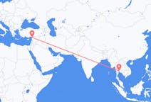 Flyg från Bangkok, Thailand till Hatay-provinsen, Turkiet