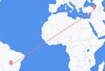 Flights from Goiânia to Elazığ
