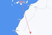 Voos de Atar, Mauritânia para Las Palmas de Gran Canária, Espanha