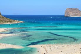 Ganztägige Tour von Rethymno zur Insel Gramvousa und der Lagune von Balos mit englisch- und deutschsprachigem Reiseleiter
