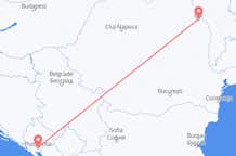 Flights from Iași to Podgorica