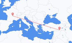 Flyrejser fra Clermont-Ferrand til Mardin