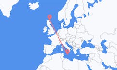 Flyreiser fra Wick, Storbritannia til Malta, Malta
