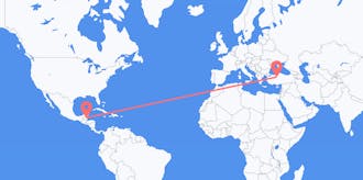 Flights from Belize to Turkey