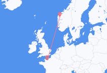Flights from Caen, France to Sandane, Norway