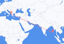 Flights from Port Blair, India to Corfu, Greece