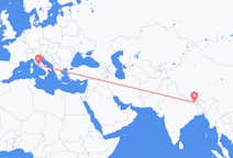 Flyg från Tumlingtar, Nepal till Rom, Italien