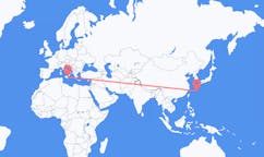 Flights from Yoron, Japan to Catania, Italy