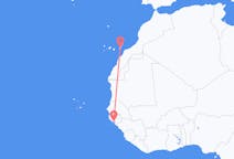 Vols de Bissau, Guinée-Bissau vers Ajuy, Espagne