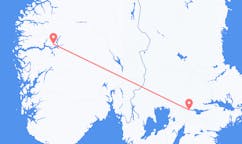 Vluchten van Sogndal naar Örebro