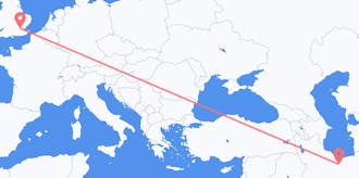 Flights from Iran to the United Kingdom