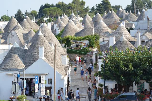 Afternoon Tour Secrets of Alberobello incl. Food & Wine tasting