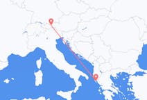 Flights from Innsbruck to Corfu