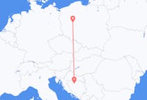 Flyg från Banja Luka, Bosnien och Hercegovina till Poznan, Bosnien och Hercegovina