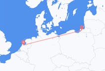 Vols depuis la ville de Kaliningrad vers la ville d'Amsterdam