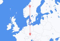 Flights from Røros, Norway to Munich, Germany