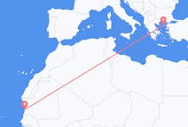 Flyreiser fra Nouakchott, til Lemnos