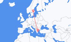 Flyg från Norrköping till Aten