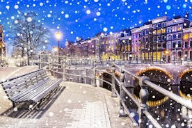 アムステルダムのクリスマス ウォーキング ツアー
