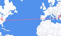 美国出发地 阿什维尔飞往美国目的地 埃德雷米特的航班