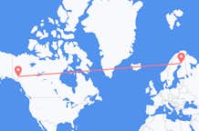 Flights from Whitehorse to Rovaniemi